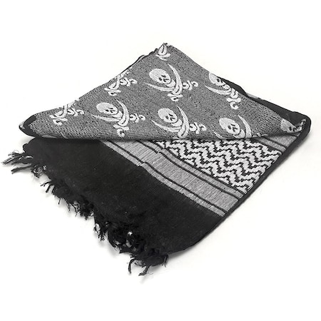 Condor Outdoor Products SHEMAGH 100 COTTON PIRATE, PIRATE BLACK 201-P002